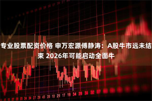 专业股票配资价格 申万宏源傅静涛：A股牛市远未结束 2026年可能启动全面牛